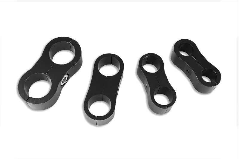 Abrazadera Doble AN10 Para Mangueras y Cables, Negro - Imagen 5