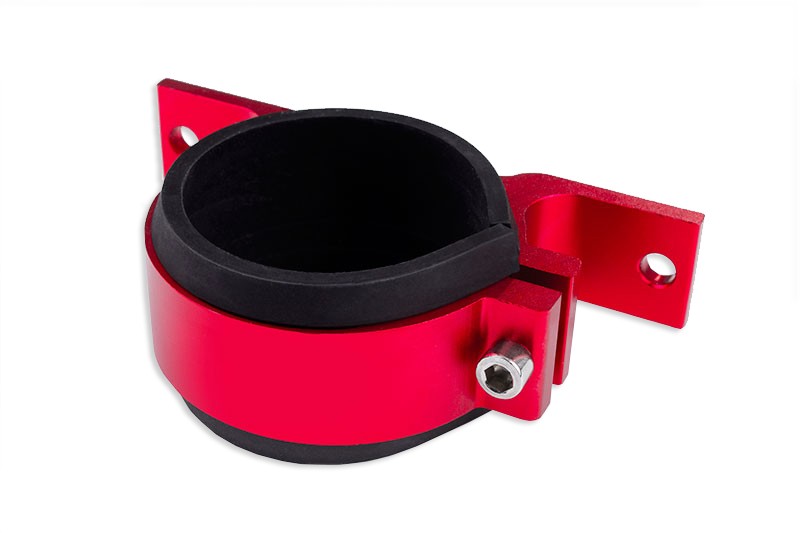 Soporte de Montaje Bomba de Combustible 60MM Rojo - Imagen 3