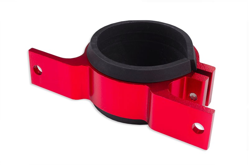 Soporte de Montaje Bomba de Combustible 60MM Rojo - Imagen 2