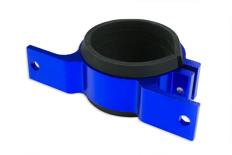 Soporte de Montaje Bomba de Combustible 60MM Azul
