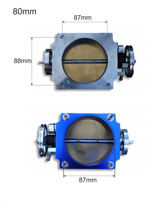 Cuerpo de Mariposa 80mm