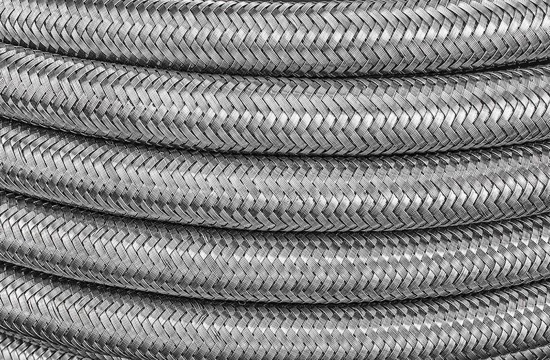 Manguera AN6 de Goma con Acero Inoxidable Trenzado - Imagen 3