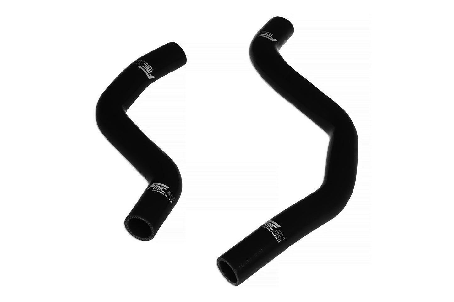 Kit Manguitos Refrigerante Silicona FMIC.EU Mitsubishi EVO 7-9 CT9A - Negro