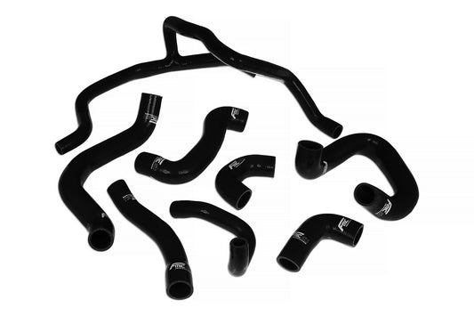 Kit Manguitos Refrigerante Silicona FMIC.EU BMW E30 M20 320 325 - Negro