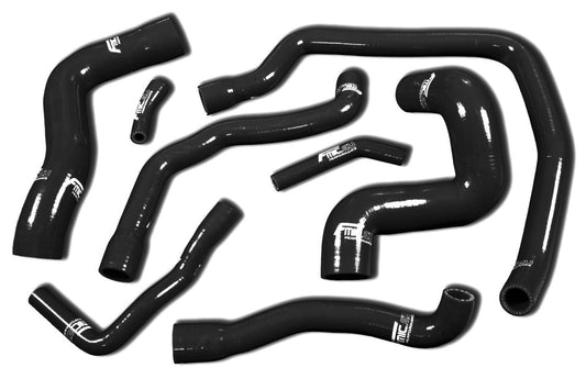 Kit Manguitos Refrigerante Silicona FMIC.EU BMW E34 M50 - Negro