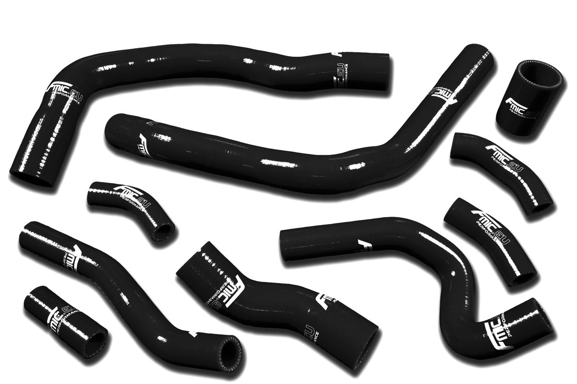 Kit Manguitos Refrigerante Silicona FMIC.EU Mini Cooper S R52 R53 1.6 2002-2008 - Negro