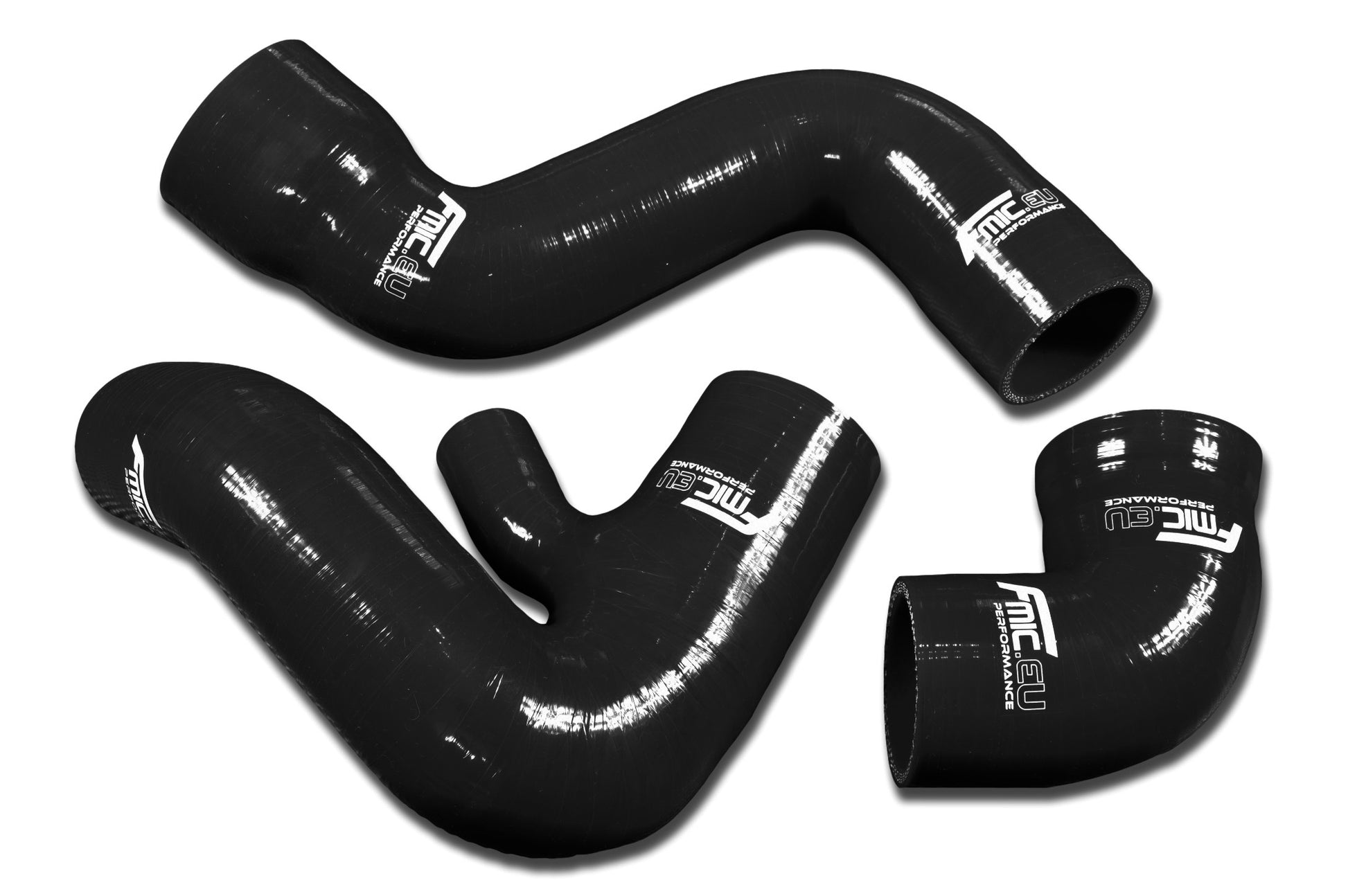 Kit de Manguitos de Silicona Turbo Intercooler FMIC.EU Audi A4 B6 1.8T Quattro VW Passat B5 B5FL - Negro