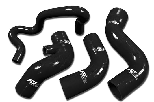 Kit de Manguitos de Silicona Turbo Intercooler FMIC.EU Audi A4 VW Passat B5 B5FL 1.8T 94-05 BK - Negro