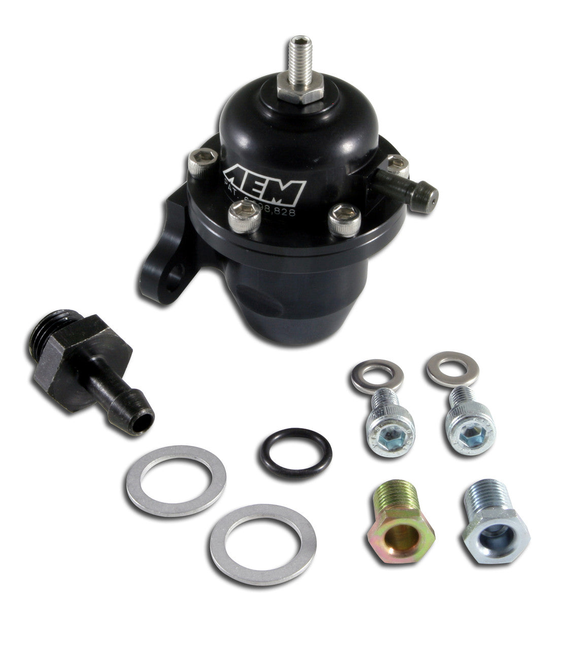 Regulador de Presión de Combustible AEM 1000HP Negro 25-304BK