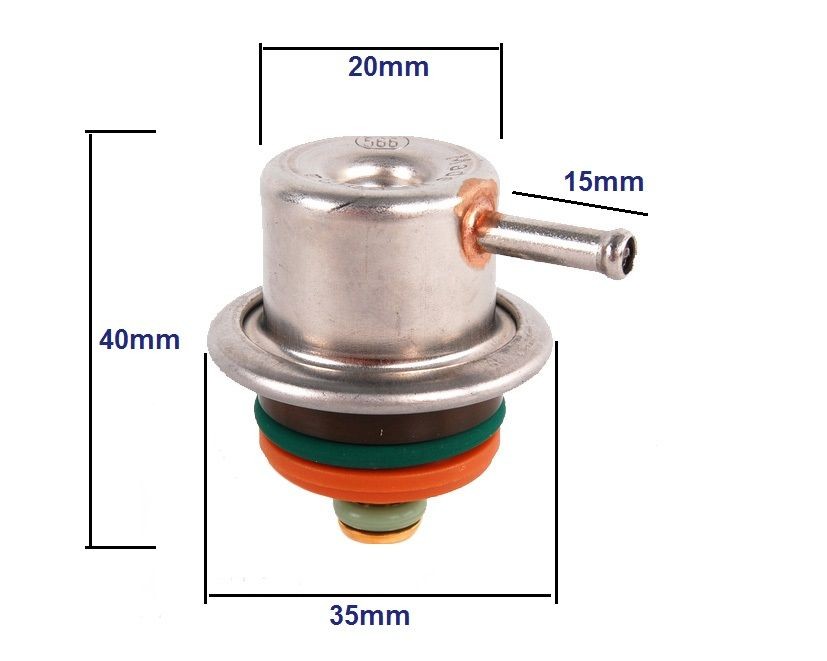 Regulador de Presión de Combustible Bosch 4 Bar - Imagen 2