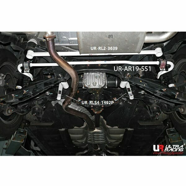 Barra Inferior Trasera Ultra Racing (3639) para Subaru Exiga 2.0T 4WD 08-18