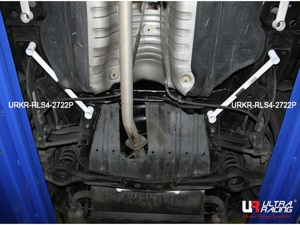 Barra Inferior Trasera (2722P) Ultra Racing para Ssangyong Actyon 2.0D 05-10/Korando C200 2.0D 10-19 2WD/4WD