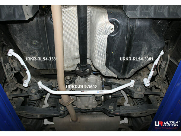 Barra Inferior Trasera (3381P) Ultra Racing para Hyundai Tucson (TL)/Kia Sportage