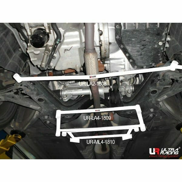 Barra Estabilizadora Inferior Delantera Ultra Racing (1808) para Roewe 350 1.5 2WD 10-15