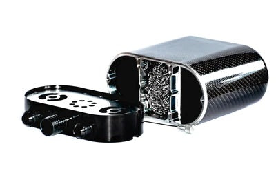 Catch Can Universal de Fibra de Carbono Rojo RTMG Performance - Imagen 3
