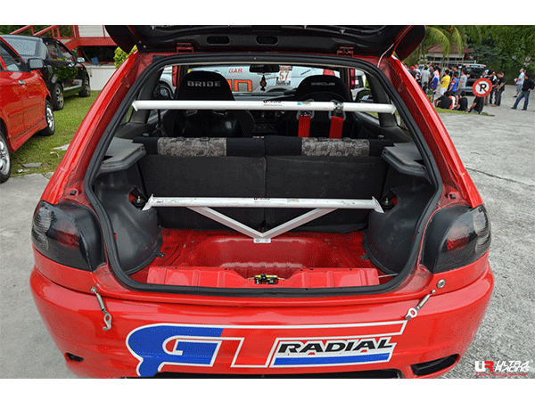 Barra de Refuerzo Trasera (054A) Ultra Racing Proton Satria 94-05