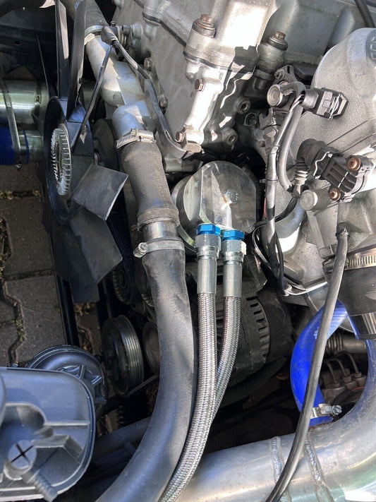 Adaptador Radiador Aceite Externo BMW E30 E36 M42B18 1.8 is M42