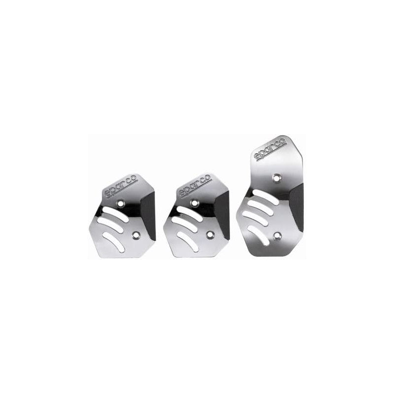 PEDALES SPARCO NEON CROMADOS 3PCS
