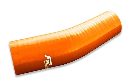 Codo Reductor de Silicona 23° 41/54mm Naranja