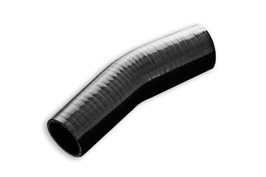Codo Reductor de Silicona 23° 63/70mm Negro