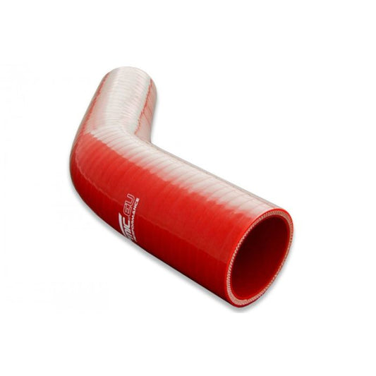 Codo Reductor de Silicona 45° 38/48mm Rojo