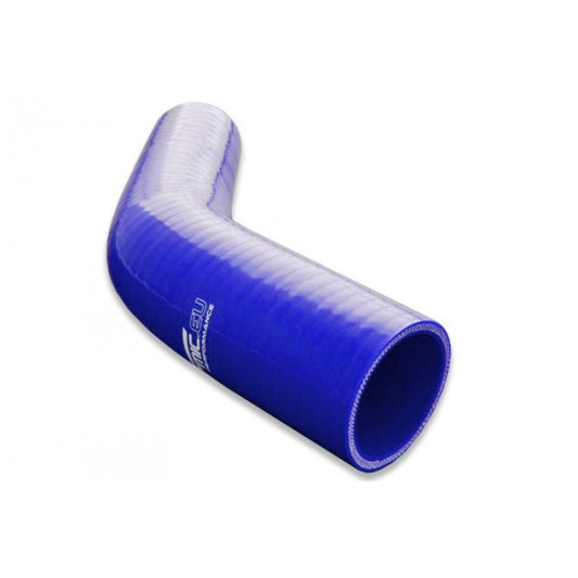 Codo Reductor de Silicona 45° 45/76mm Azul