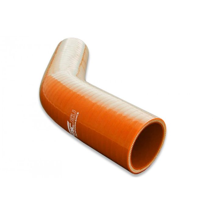 Codo Reductor de Silicona 45° 83/95mm Naranja - Imagen 3