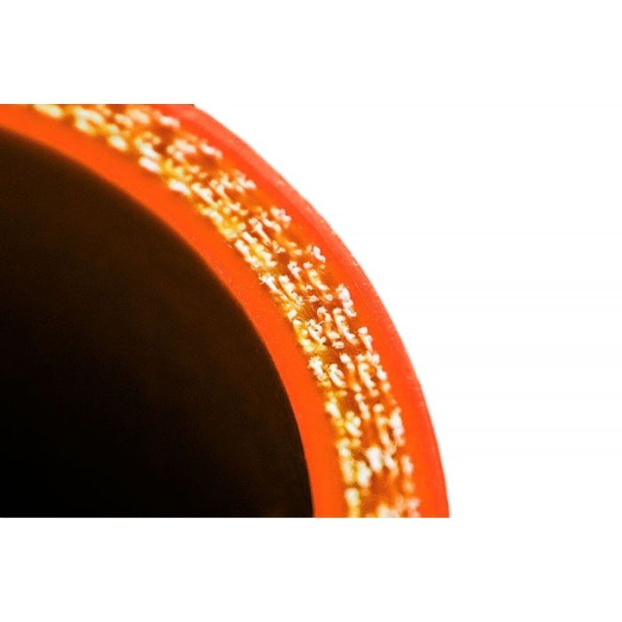 Codo Reductor de Silicona 45° 83/95mm Naranja