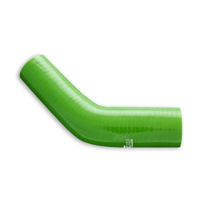 Codo Reductor de Silicona 45° 38/48mm Verde - Imagen 2