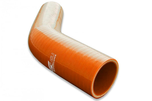 Codo Reductor de Silicona 45° 38/63mm Naranja