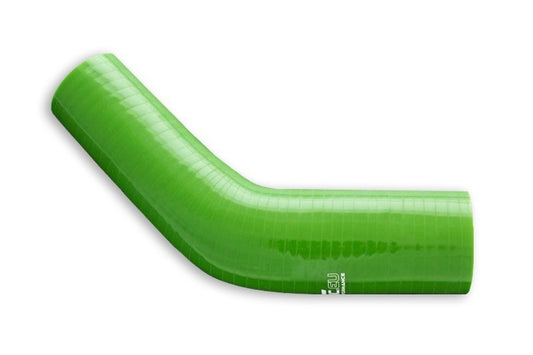 Codo Reductor de Silicona 45° 80/102mm Verde