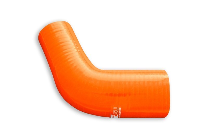 Codo Reductor de Silicona 67° 32/38mm Naranja - Imagen 3
