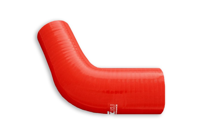 Codo Reductor de Silicona 67° 54/63mm Rojo