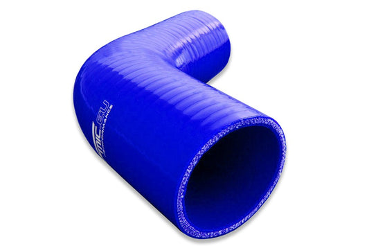 Codo Reductor de Silicona 67° 60/70mm Azul