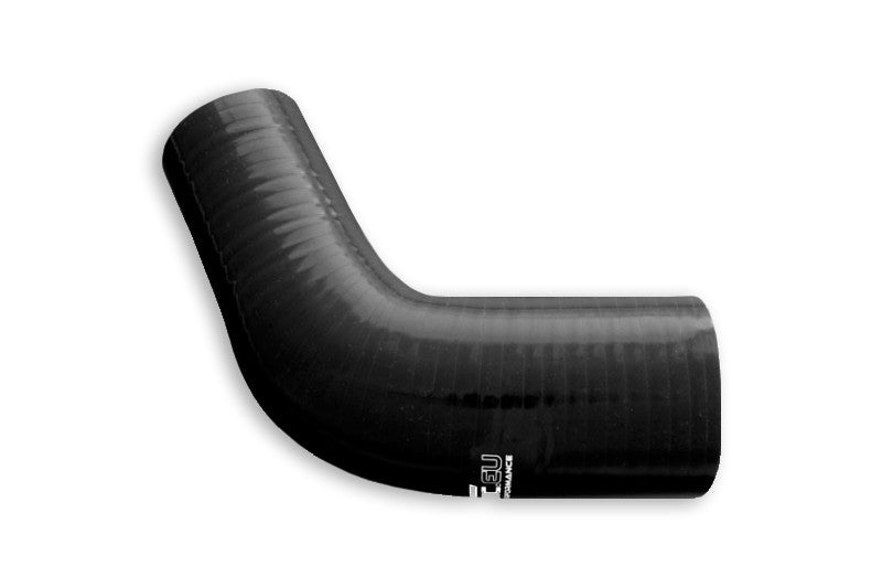 Codo Reductor de Silicona 67° 63/89mm Negro