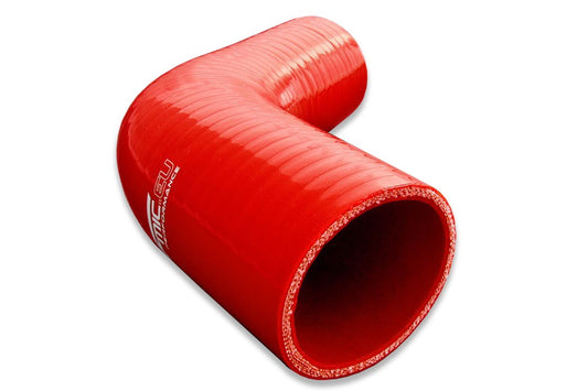 Codo Reductor de Silicona 67° 89/102mm Rojo
