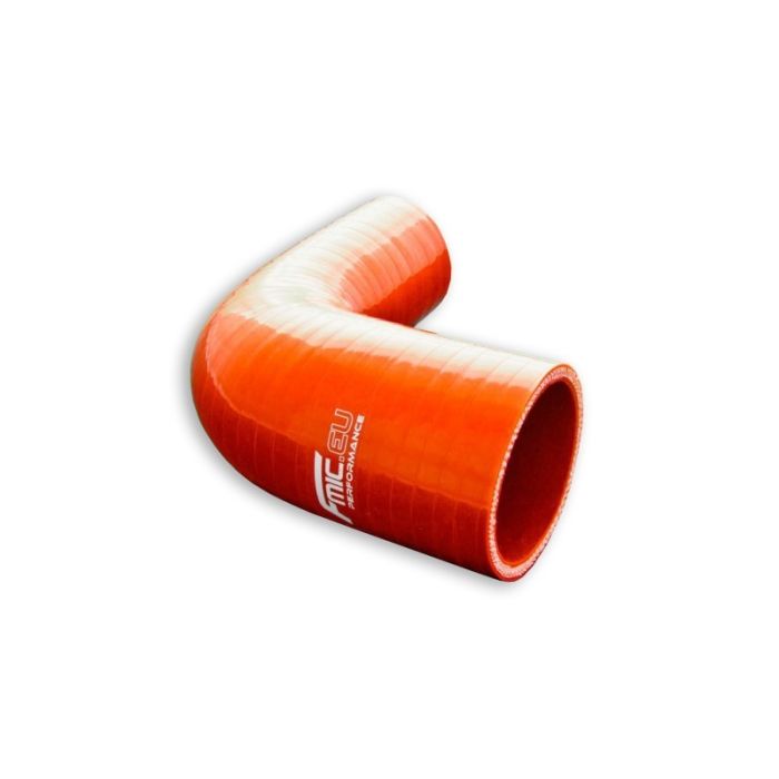 Codo Reductor de Silicona 90° 45/70mm Naranja - Imagen 3