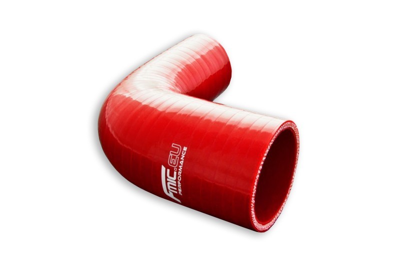 Codo Reductor de Silicona 90° 35/45mm Rojo - Imagen 4