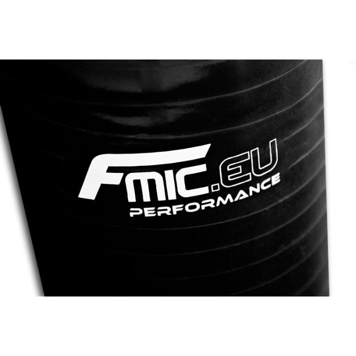 Codo Reductor de Silicona 90° 48/70mm Negro - Imagen 2