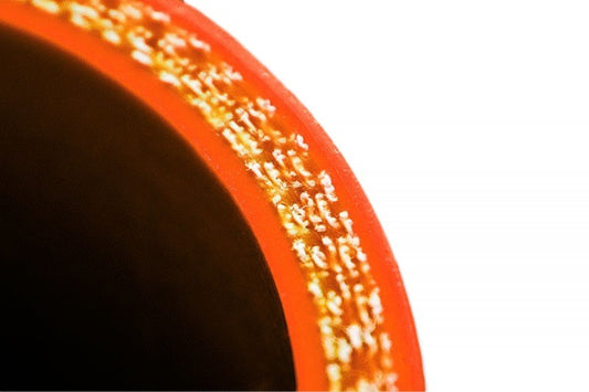 Codo Reductor de Silicona 90° 57/63mm Naranja