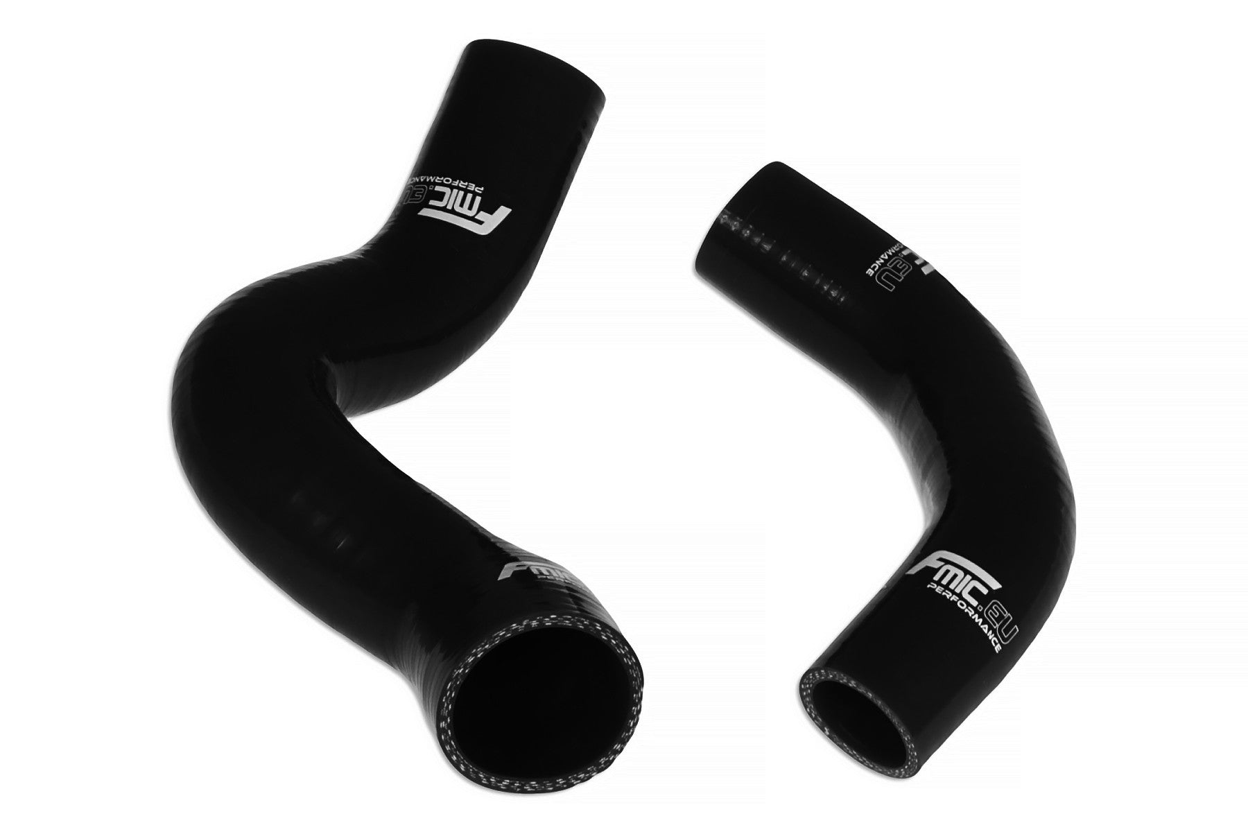 Kit de Manguitos de Silicona Intercooler FMIC.EU Fiat 500 500C 0.9L Twin Air 312A2 2011- Negro