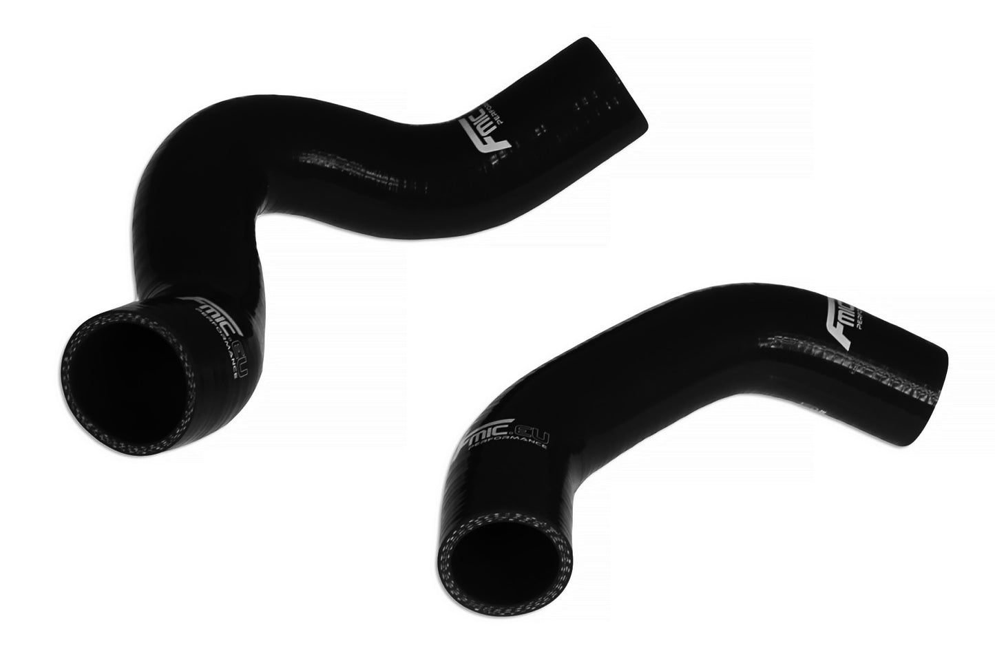 Kit de Manguitos de Silicona Intercooler FMIC.EU Fiat 500 500C 0.9L Twin Air 312A2 2011- Negro - Imagen 2