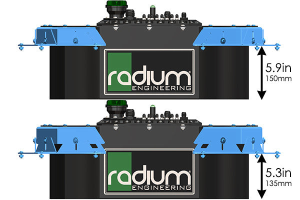 Kit de Montaje Radium Engineering para Celda de Combustible en Rueda de Repuesto - Imagen 3