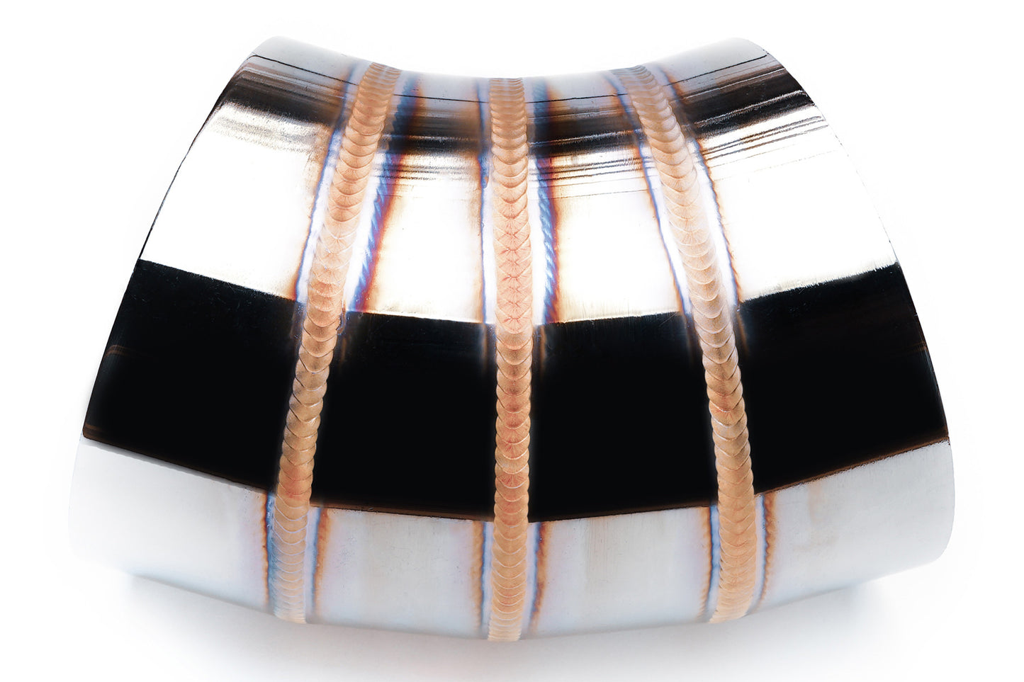 Codo de Acero Inoxidable 45° 102mm Soldadura TIG - Imagen 3