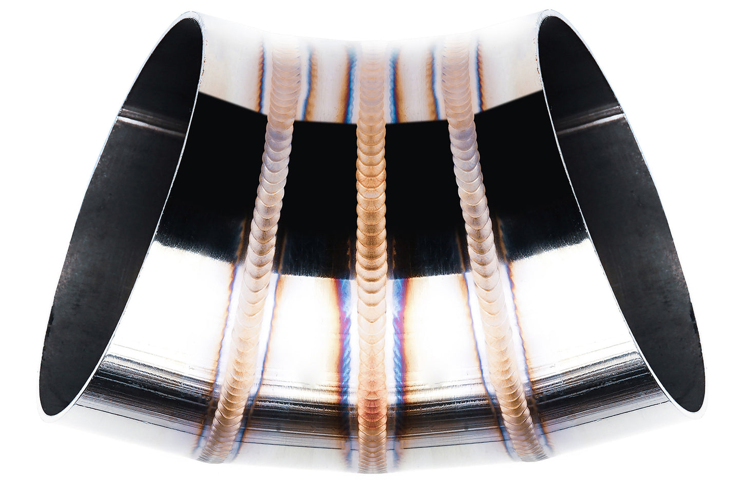 Codo de Acero Inoxidable 45° 102mm Soldadura TIG - Imagen 2