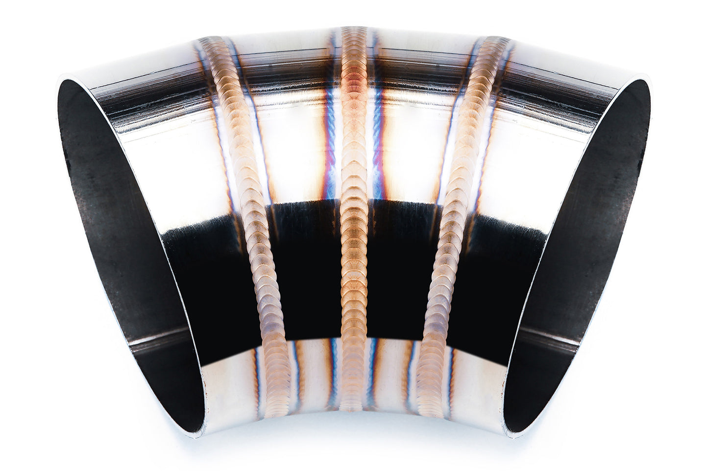 Codo de Acero Inoxidable 45° 102mm Soldadura TIG - Imagen 4