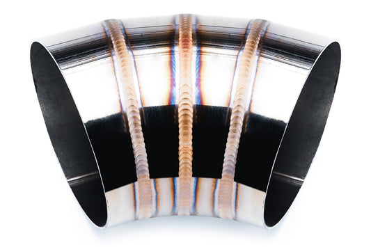 Codo de Acero Inoxidable 45° 70mm Para Soldar