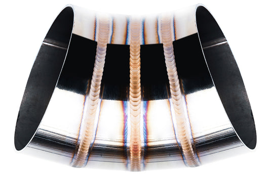 Codo de Acero Inoxidable 45° 89mm Para Soldar