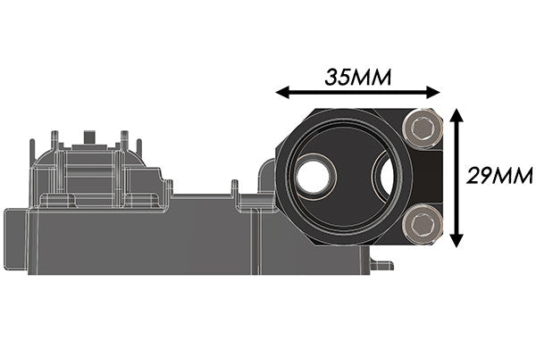 Adaptador de Sensor Flex Fuel Split-Flow Radium Engineering - Imagen 4