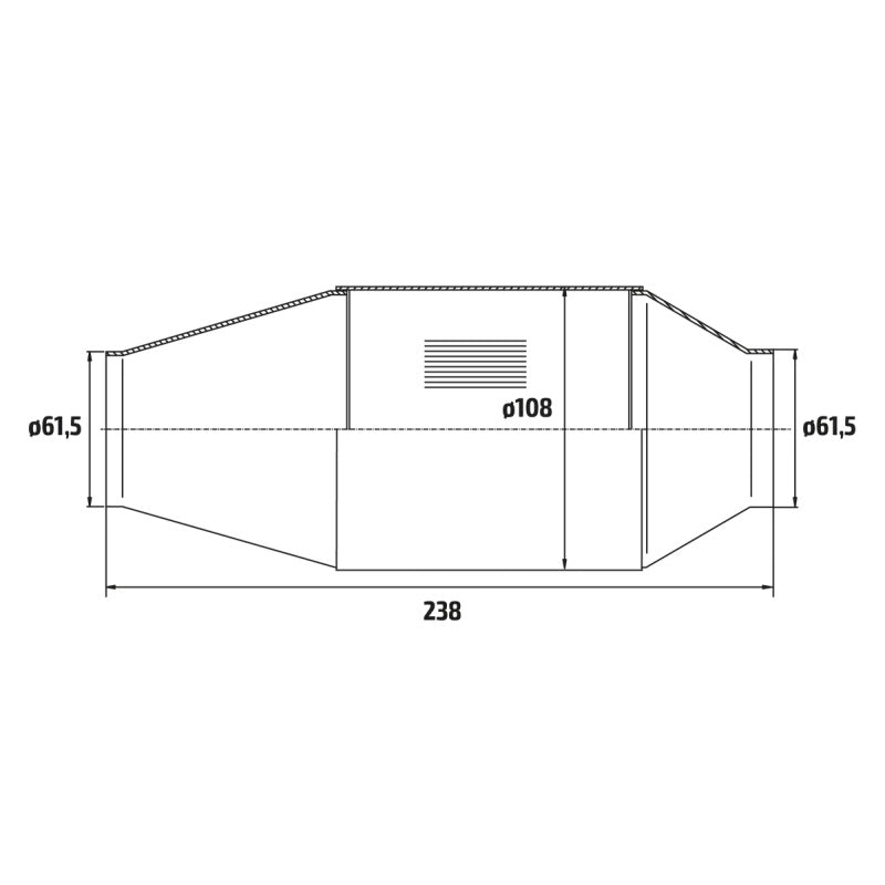 Catalizador Deportivo 0-2.6L EURO 5 HJS Capacidad 200 Euro 5 - Imagen 2